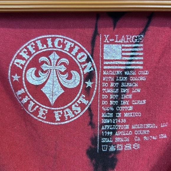 Affliction Ladies VNeck Long Sleeve - Picture 6 of 9